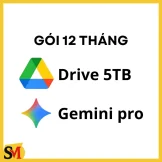 Mua Google One 5TB + Gemini PRO 12 Tháng | Lưu Trữ Mạnh Mẽ - Video AI Chính Hãng giá rẻ - MARTMMO.NET
