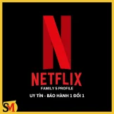 Mua TÀI KHOẢN FAMILY NETFLIX PREMIUM 5 HỒ SƠ - UY TÍN giá rẻ - MARTMMO.NET